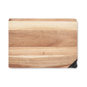 Tagliere in legno di acacia con affilalama 24.5X17.5X1.5 CM