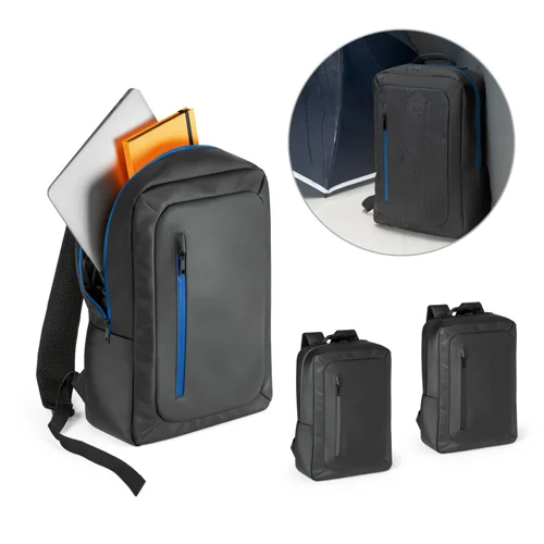Zaino porta pc da 15.6'' in poliestere 600D impermeabile con schienale e spallacci imbottiti