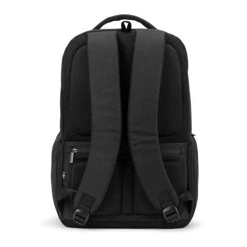 Zaino porta pc da 17" in twill riciclato idrorepellente con ampie tasche 