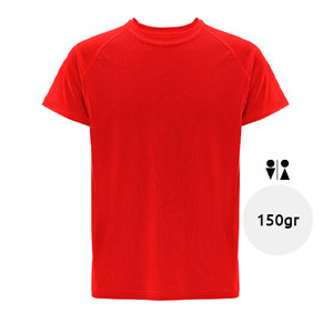T-shirt tecnica da adulto unisex in poliestere 150gr