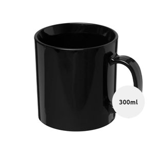 Tazza classica in plastica durevole 300ml