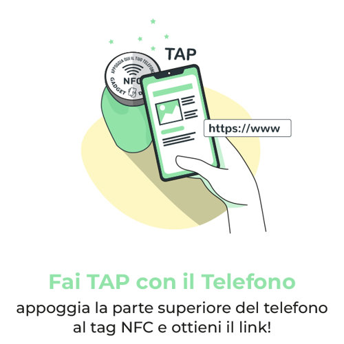 Adesivi Personalizzati con Tag NFC Schermati - Gadget Digitali con il tuo logo o grafica