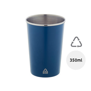 Bicchiere in acciaio riciclato da 350ml