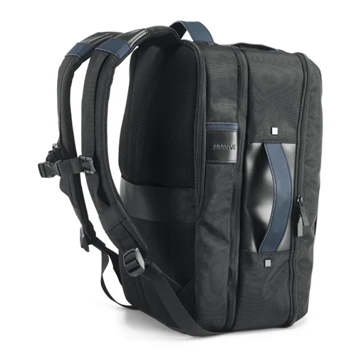 Zaino Branve 2in1 porta pc da 15.6” e borsa da viaggio con tasca antifurto e cinghia per trolley