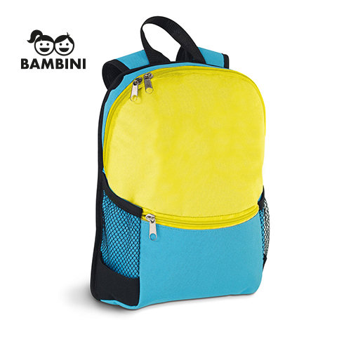 Zaino per bambini in poliestere 600D con tasche 24x8x32cm