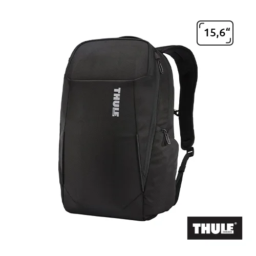 Zaino porta pc da viaggio Thule da 15.6" in poliestere riciclato con scomparto SafeZone e cinghia pettorale regolabile