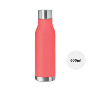 Borraccia in RPET da 600ml con finitura gommata 