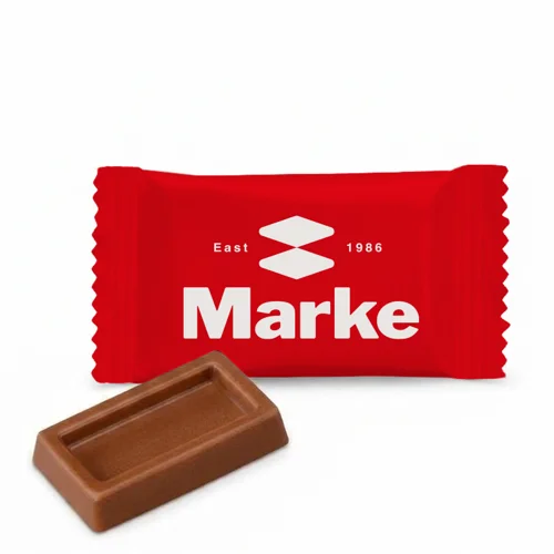 Cioccolatini al latte di alta qualità in confezioni personalizzate