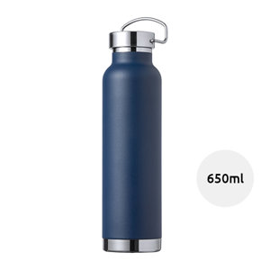 Borraccia termica in acciaio inossidabile a doppia parete con isolamento in rame 650ml