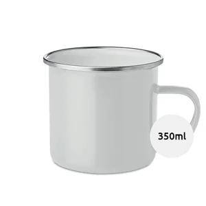 Tazza Vintage in metallo da 350ml personalizzata in Sublimazione