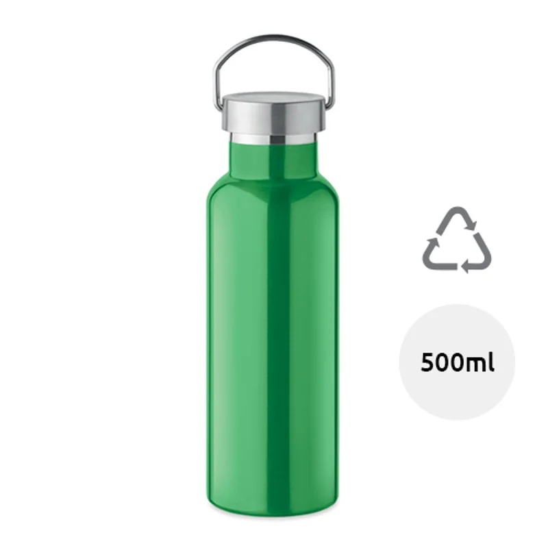 Borraccia Termica doppio strato in acciaio inox Riciclato da 500 ml