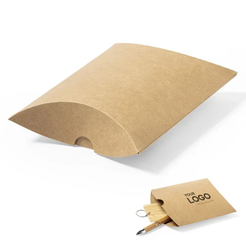 Scatola Regalo in cartone kraft riciclato 145x37x127mm