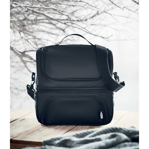Borsa termica in RPET da 1900ml con portapranzo in PP 270x210x280mm