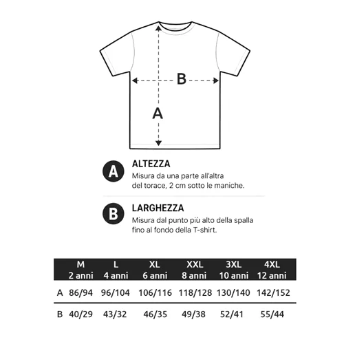 T-shirt SOL'S REGENT da bambino unisex 100% cotone a girocollo taglio regolare 150gr