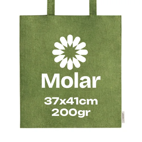 Shopper in canapa con manici lunghi da 200gr 37×41cm