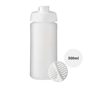 Borraccia sportiva da 500 ml con sfera shaker