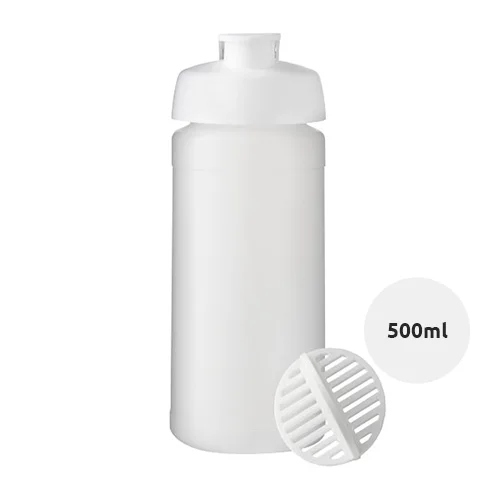 Borraccia sportiva da 500 ml con sfera shaker