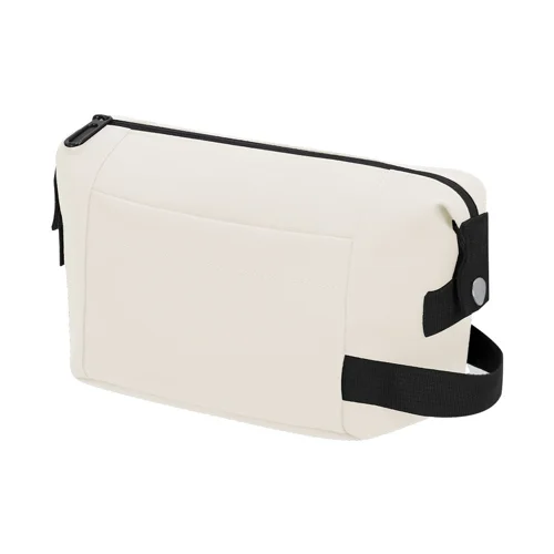 Beauty Case da toilette fatta di PU morbida ed elegante con manico laterale