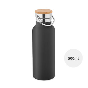 Borraccia in acciao inox da 500ml con tappo sottuvuoto