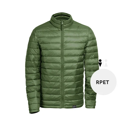 Giacca a vento da uomo colori assortiti impermeabile 100% poliestere RPET