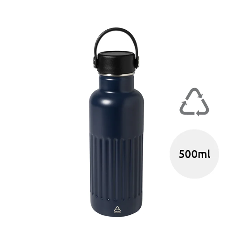 Borraccia in acciaio inox a doppia parete da 500ml