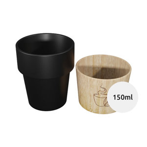 Bicchiere da caffè magnetica in ceramica 150ml