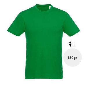 T-shirt da uomo colori assortiti a girocollo taglio regolare 100% cotone 150gr