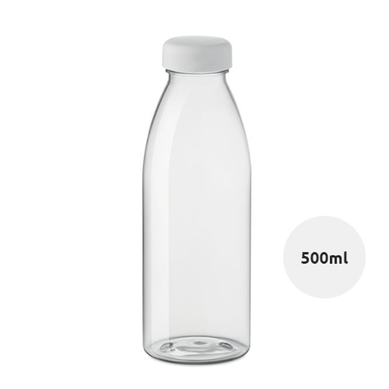 Bottiglia RPET 500ml e coperchio in PP