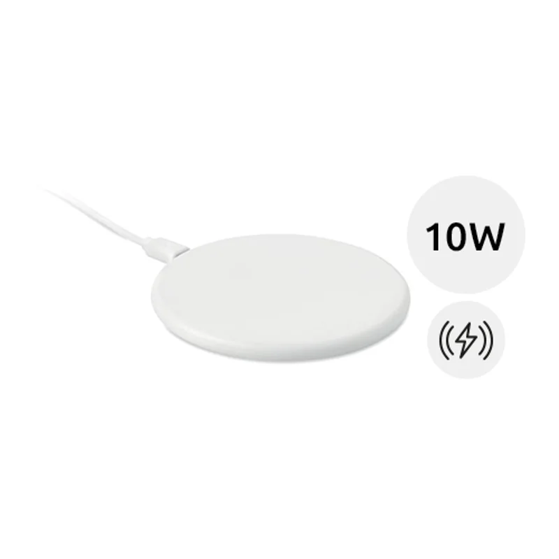 Caricatore wireless in ABS riciclato da 10W