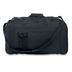 Borsone per lo sport o da viaggio in poliestere con tracolla regolabile e varie tasche a chiusura zip 57x24x35cm
