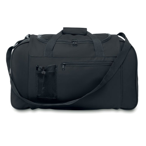 Borsone per lo sport o da viaggio in poliestere con tracolla regolabile e varie tasche a chiusura zip 57x24x35cm