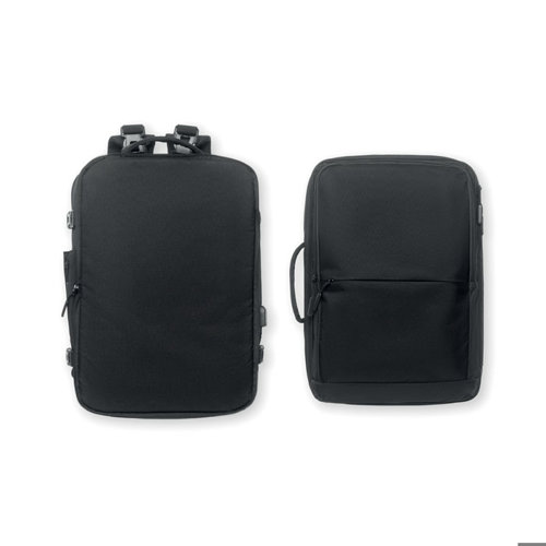 Zaino da viaggio in poliestere 600D RPET con diversi scomparti 33X18X48CM