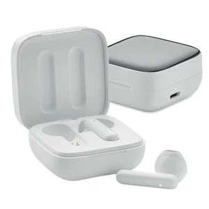 Auricolari wireless con batteria a ricarica solare in plastica ABS