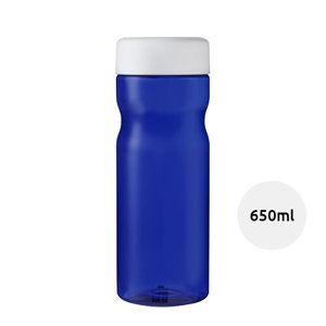 Borraccia da 650 ml realizzata in plastica riciclata con tappo a vite