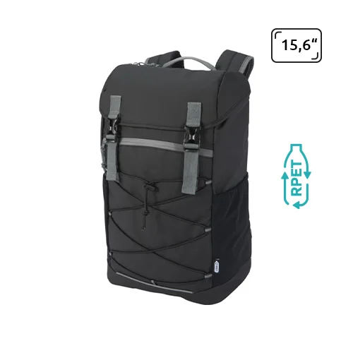 Zaino impermeabile porta PC da 15,6" in materiale riciclato GRS 23L