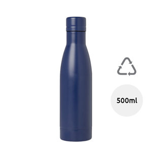 Borraccia termica con isolamento sottovuoto in rame e acciaio inossidabile riciclato certificato da 500ml in confezione regalo