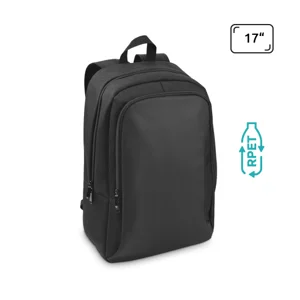 Zaino porta PC da 17" in poliestere riciclato 600D con rivestimento idrorepellente e fodera in poliestere riciclato