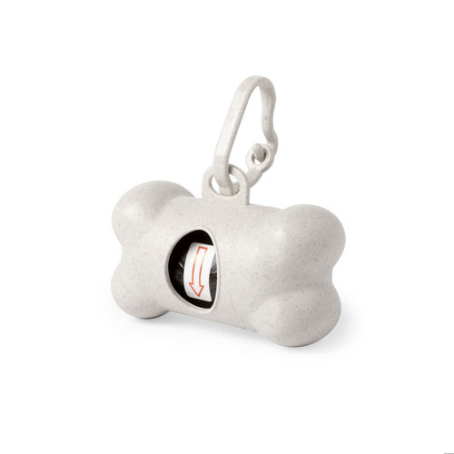 Porta Sacchetti biodegradabili per cani in plastica ecologica in fibra di bambù