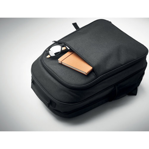 Zaino refrigerante e porta pc da 15" in RPET con tasca laterale in rete