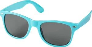 Occhiali da sole dal design vintage in plastica con lenti UV400