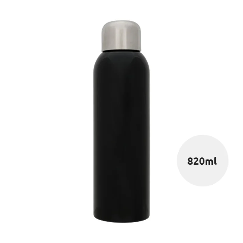 Borraccia in acciaio inox da 820 ml con tappo a vite