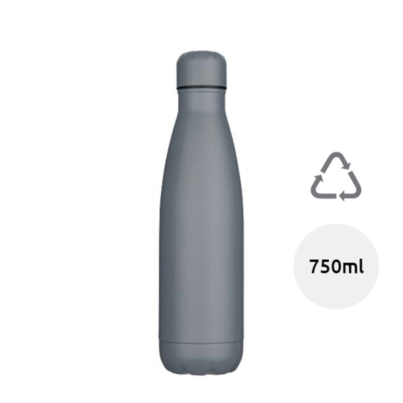 Borraccia in acciaio inossidabile riciclato certificato RCS da 750ml