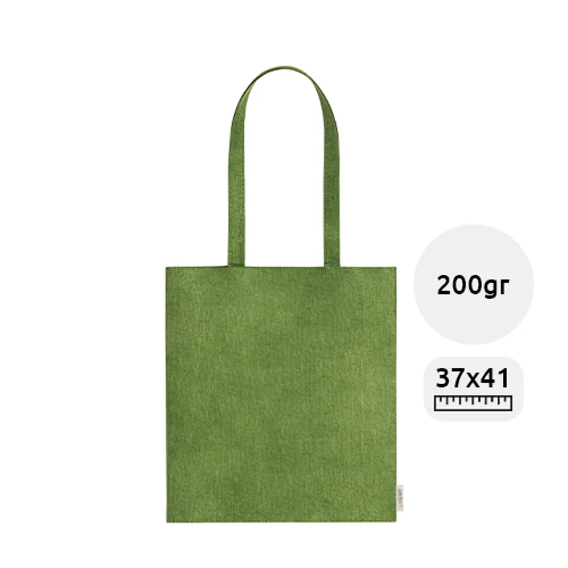 Shopper in canapa con manici lunghi da 200gr 37×41cm