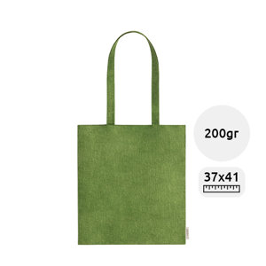 Shopper in canapa con manici lunghi da 200gr 37×41cm
