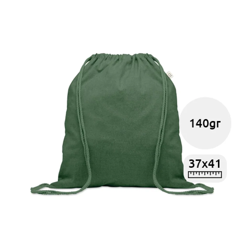 Sacca in cotone riciclato 37x41cm da 140gr