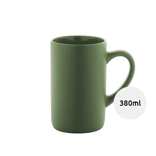 Tazza in ceramica finitura esterna opaca e interna lucida da 380ml