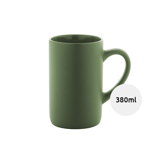 Tazza in ceramica finitura esterna opaca e interna lucida da 380ml