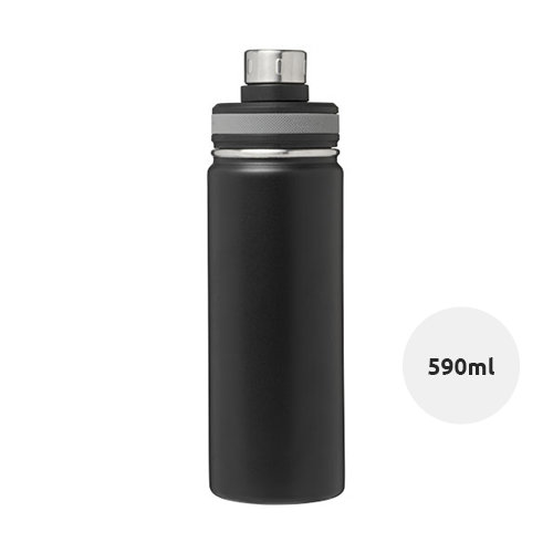 Borraccia in acciaio inox e rame da 590 ml per bevande calde 12 ore e fredde per 48 ore con confezione regalo