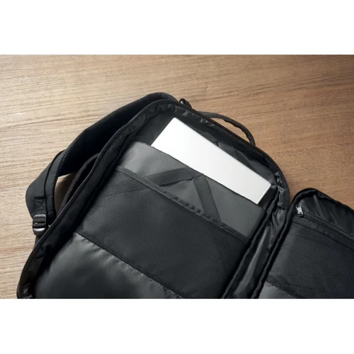 Zaino da viaggio in poliestere 600D RPET con diversi scomparti 33X18X48CM