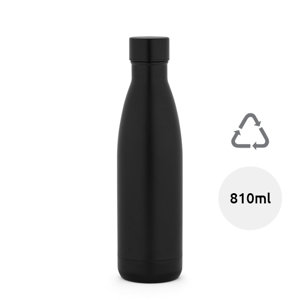 Borraccia termica in acciaio inox riciclato finitura opaca 810ml